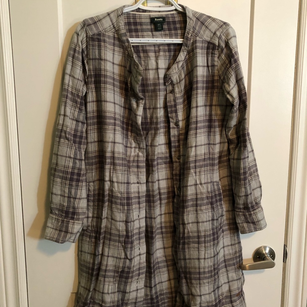 Roots Plaid Tunic Shirt